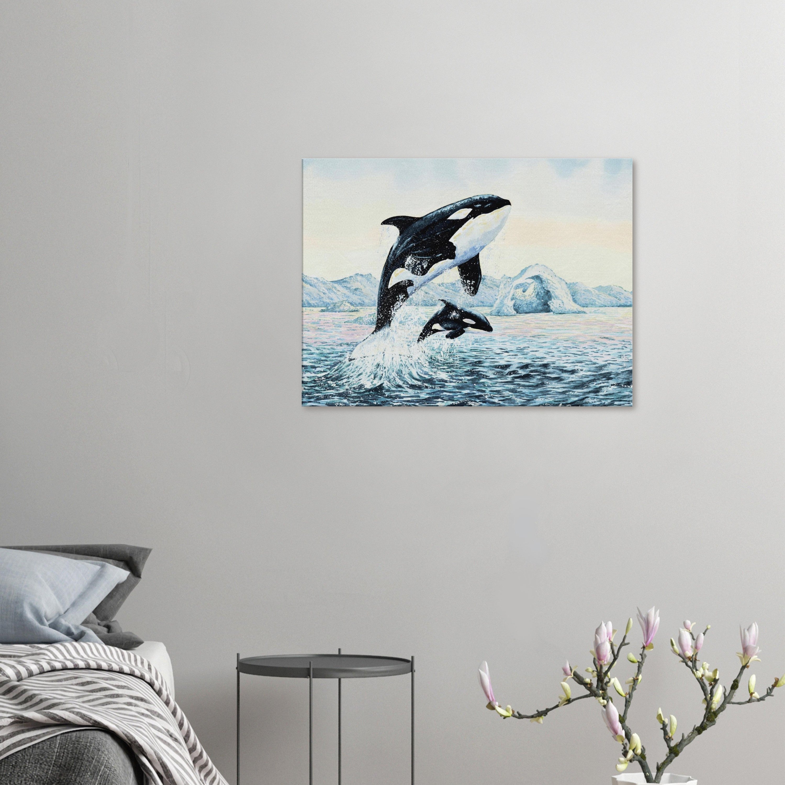 Canvas – Gentle giants (Orca whales)