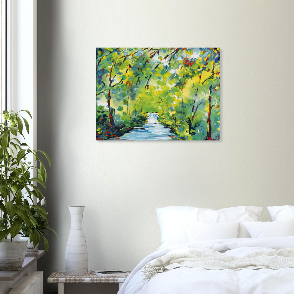 Canvas – Woodland Waterfall
