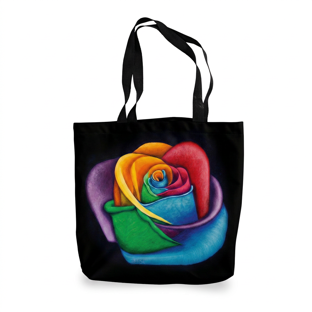 Tote Bag – Colourful Flower