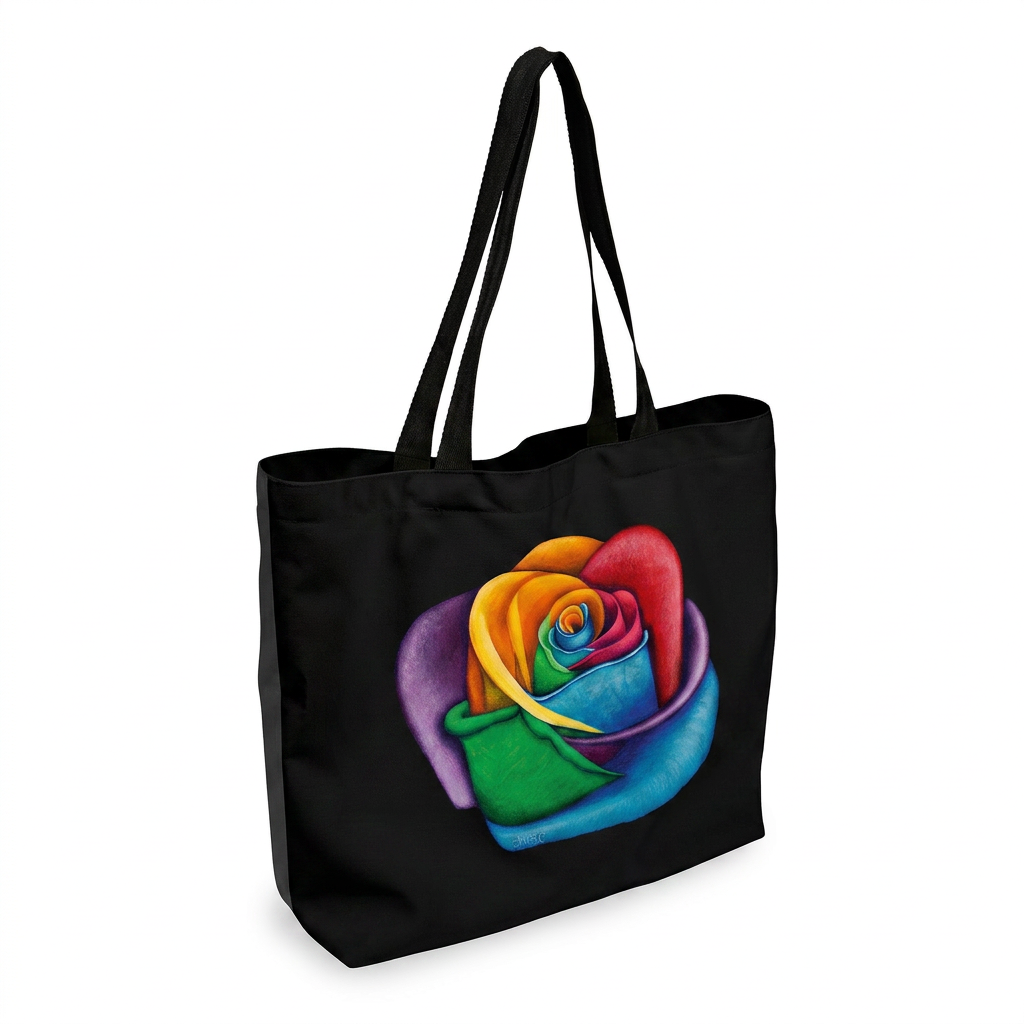 Tote Bag – Colourful Flower
