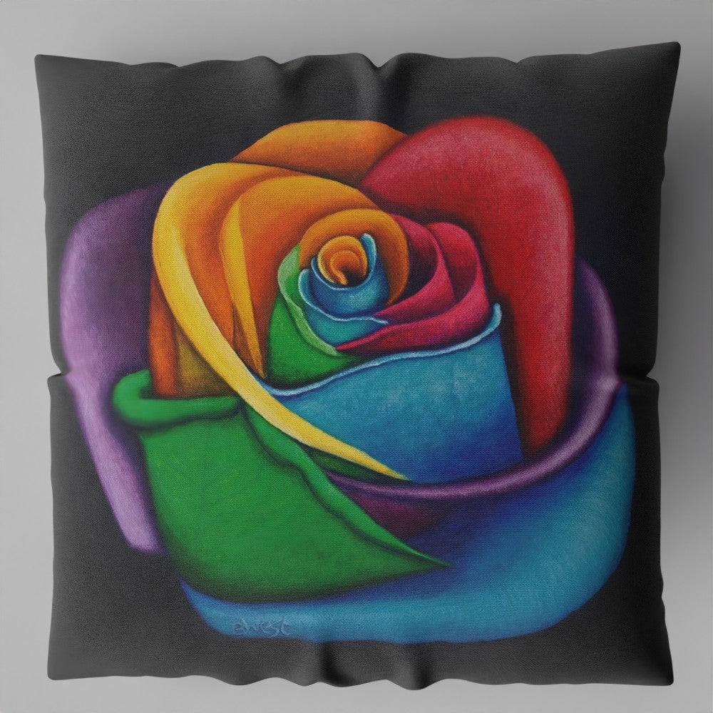 Bundle: Tote Bag, Cushion and Mug – Colourful Flower