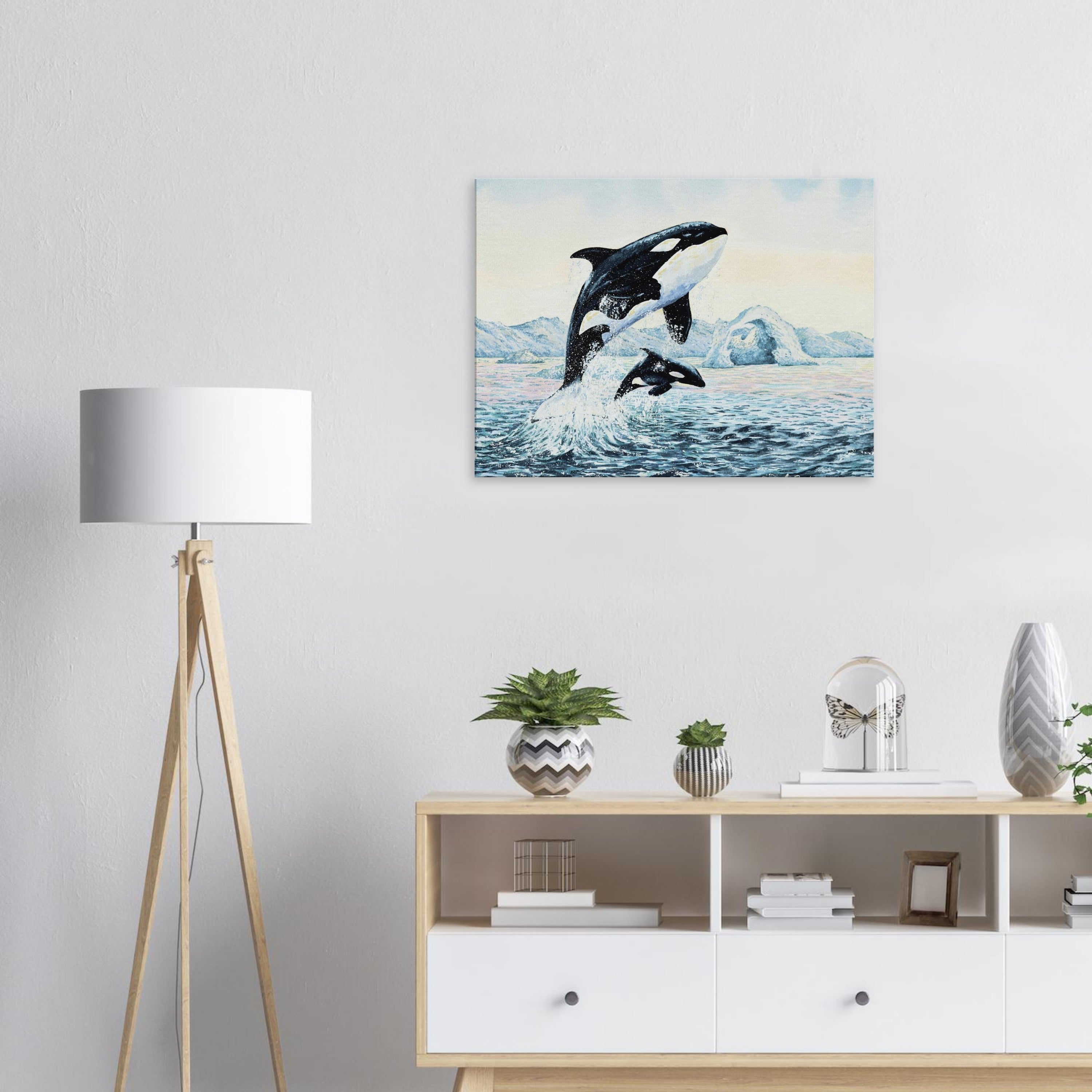 Canvas – Gentle giants (Orca whales)
