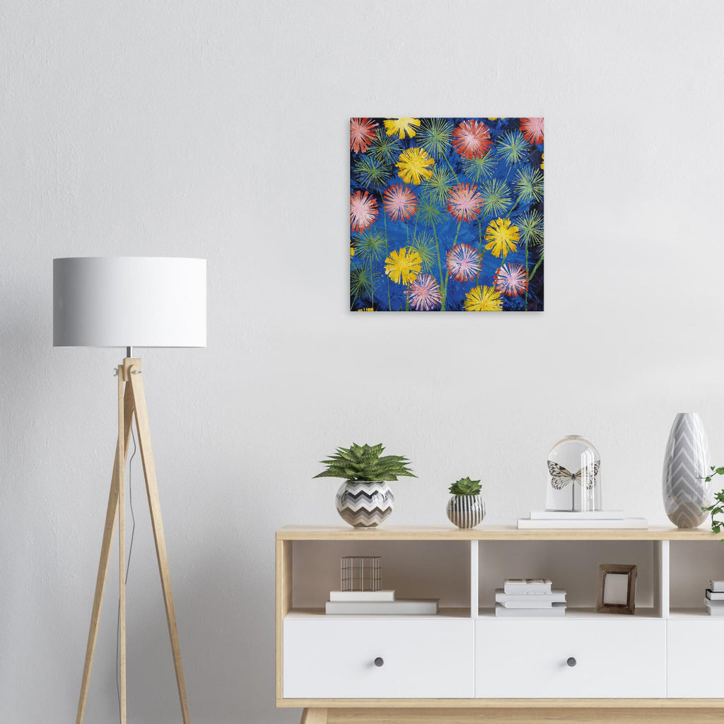 Canvas – Pink and Yellow Flowers