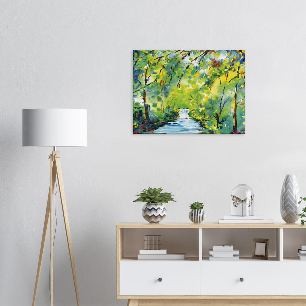 Canvas – Woodland Waterfall