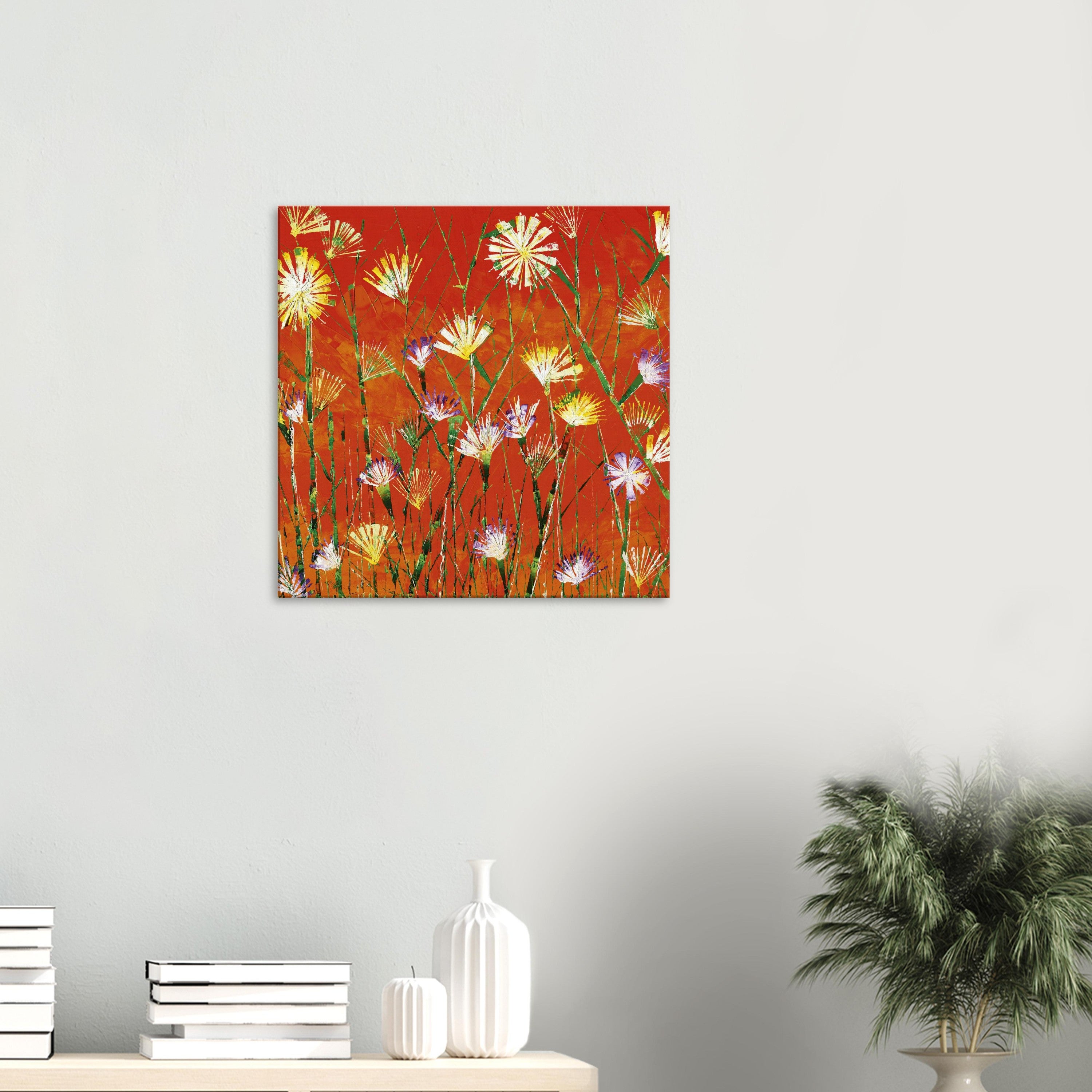 Canvas – Orange Explosion