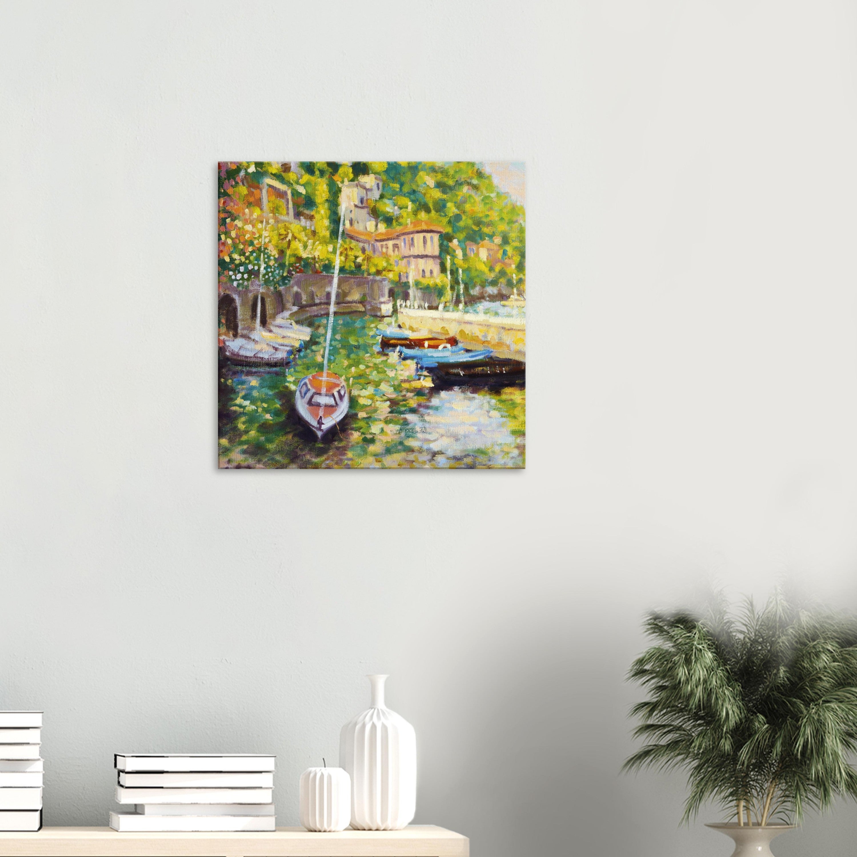 Canvas – Cannero Harbour