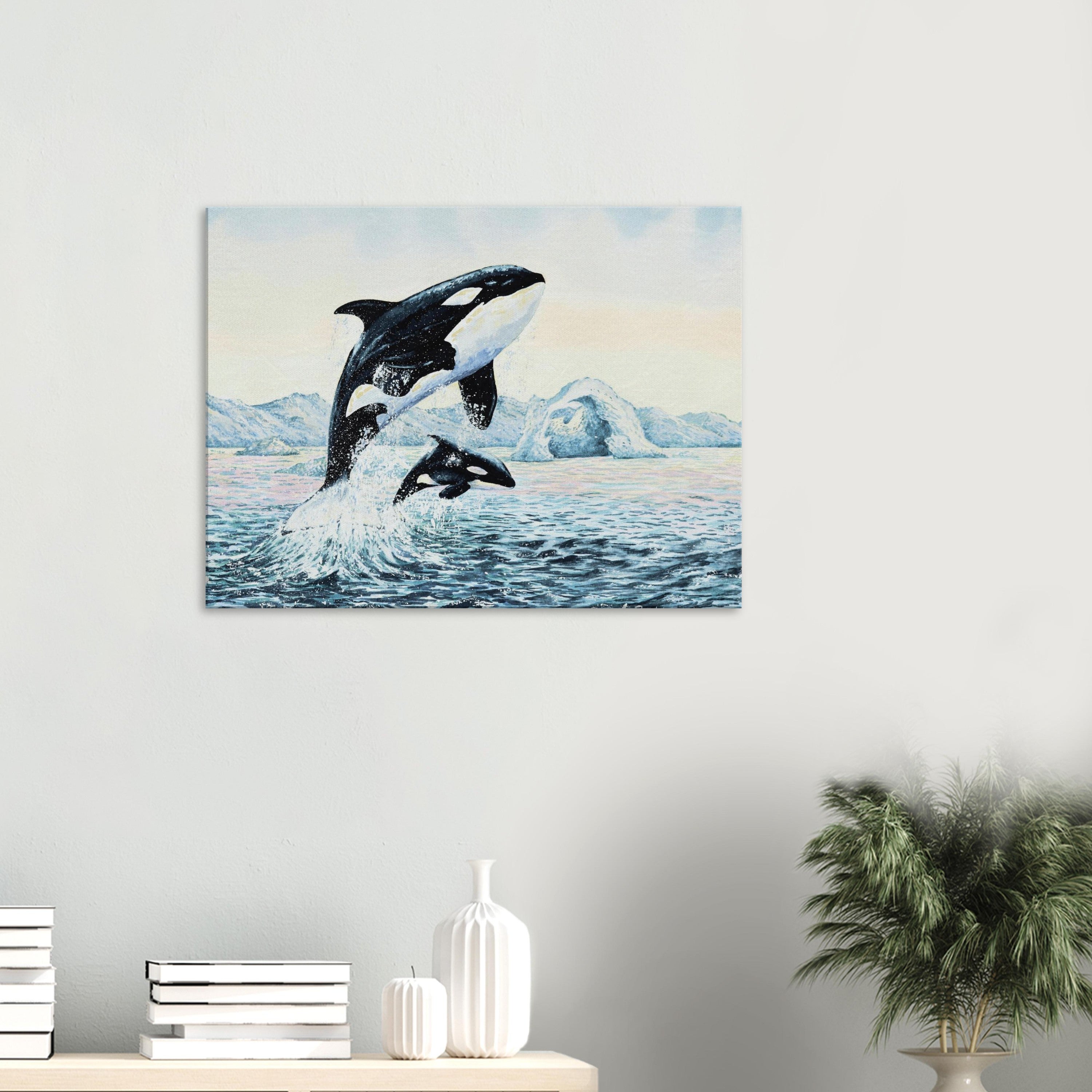 Canvas – Gentle giants (Orca whales)