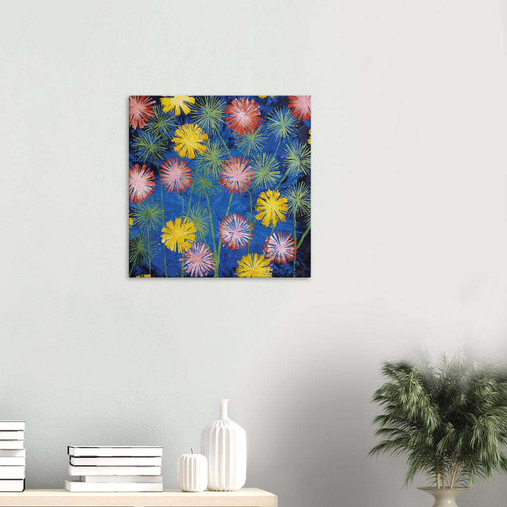 Canvas – Pink and Yellow Flowers