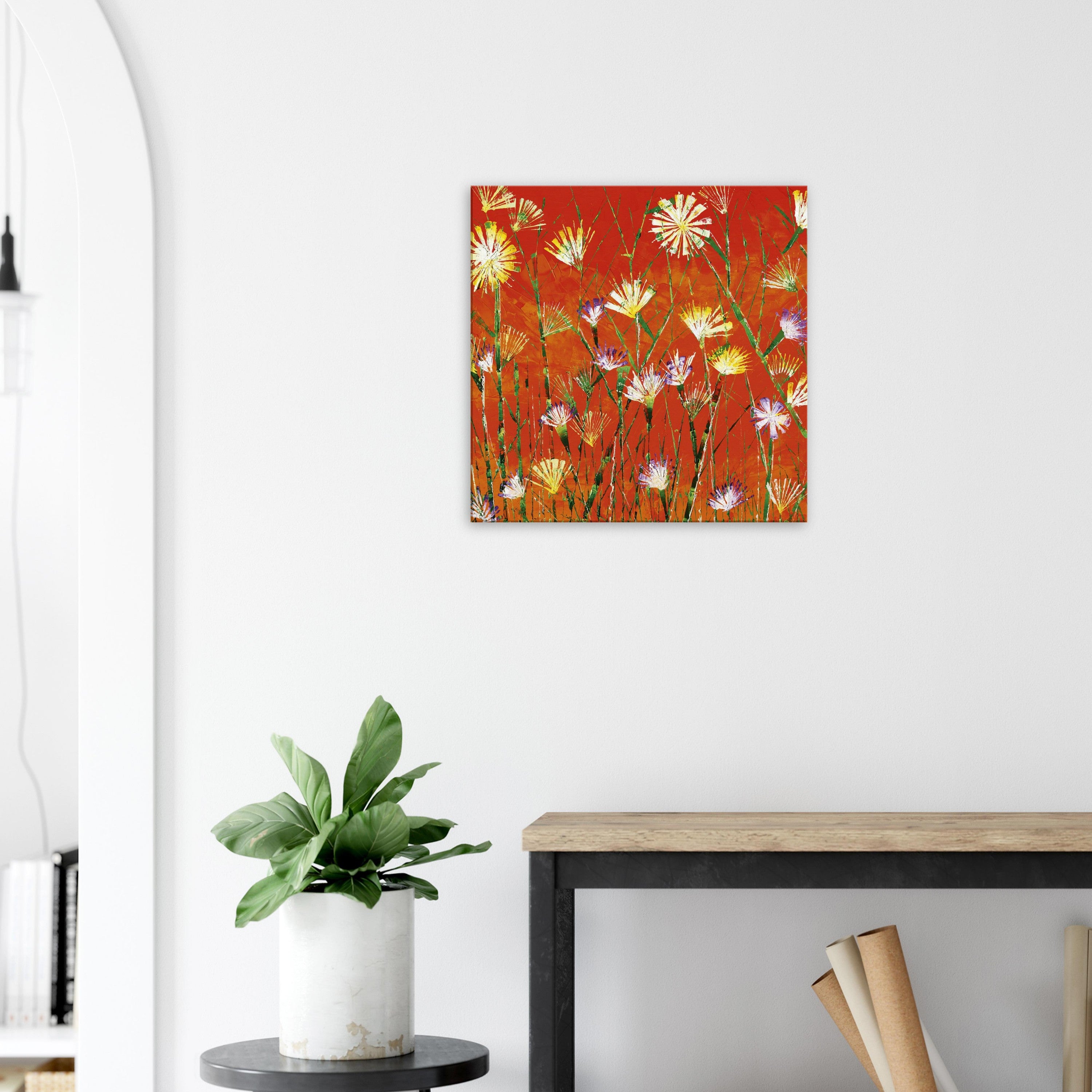 Canvas – Orange Explosion