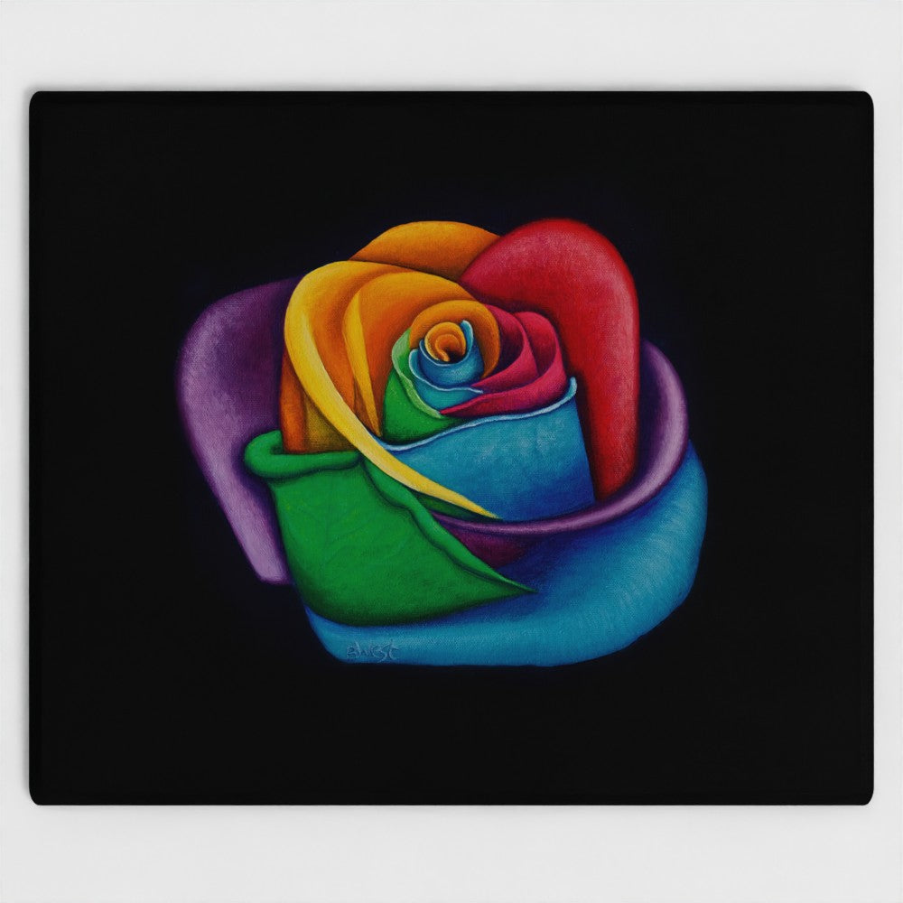 Mouse Mat - Colourful Flower