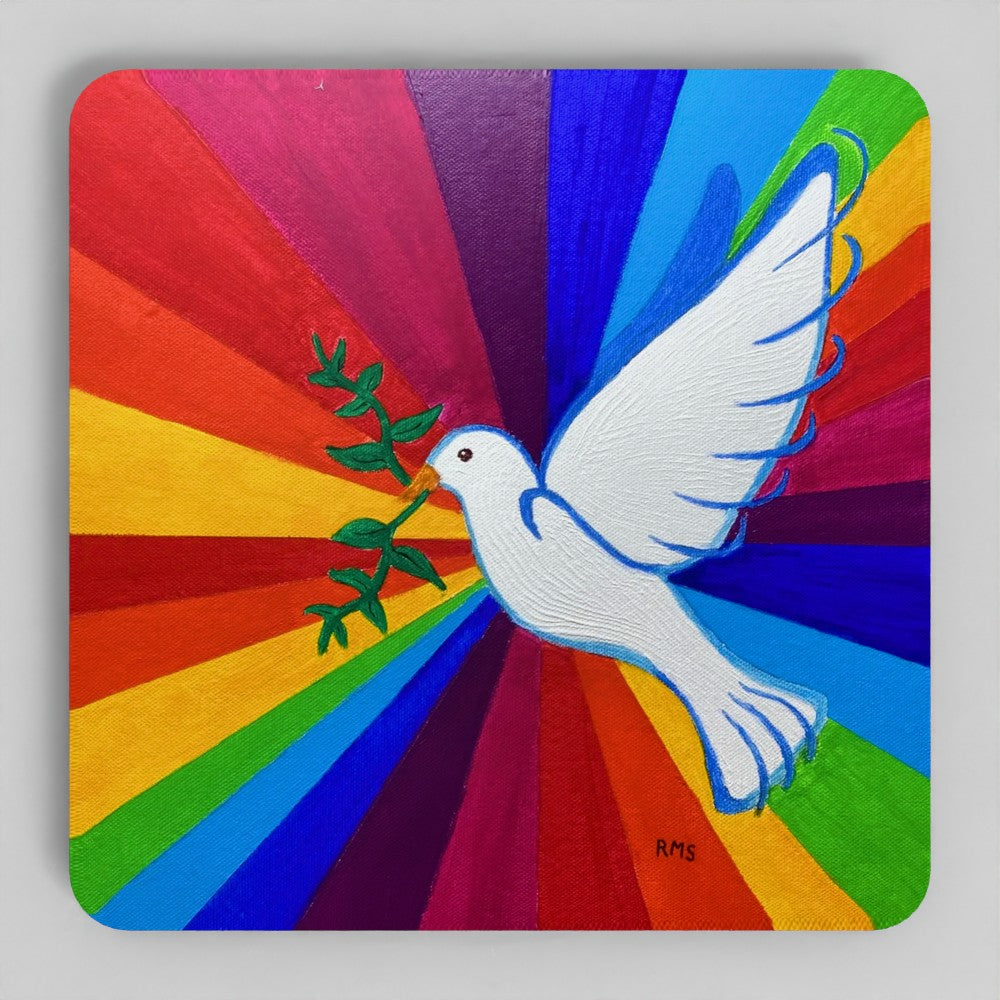 Wooden Coaster - Peace and Harmony